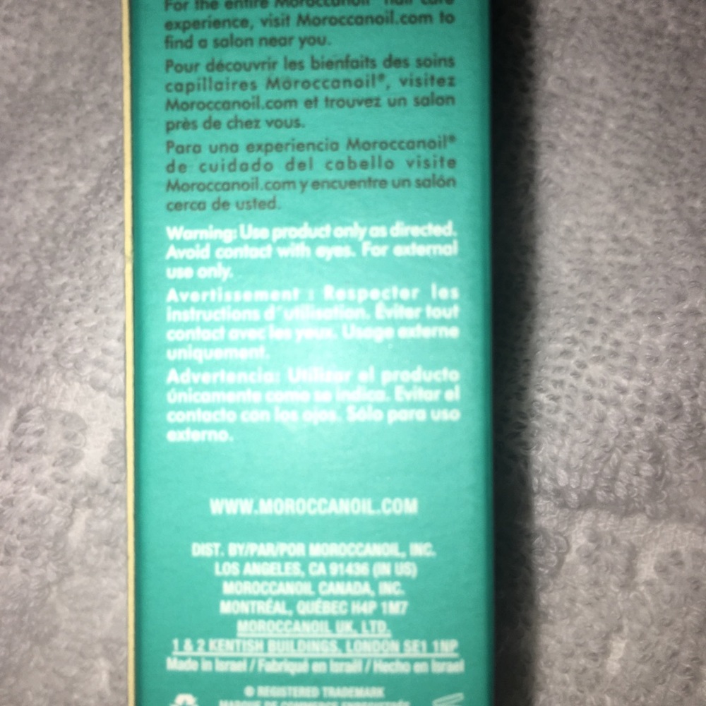 Moroccanoil 0.34 oz and free Morocanoil Hand Cream - Picture 7 of 7